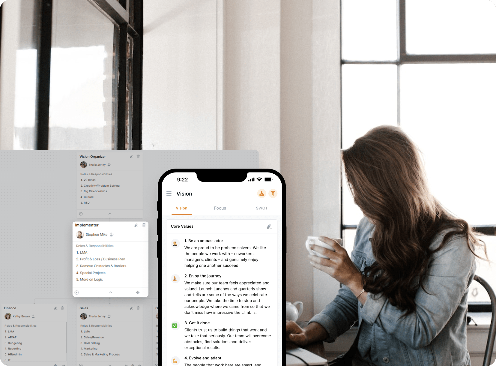 sợ đồ trách nhiệm và vai trò trên simplamo