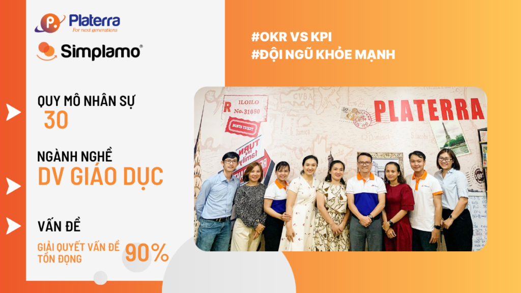 Platerra áp dụng Simplamo