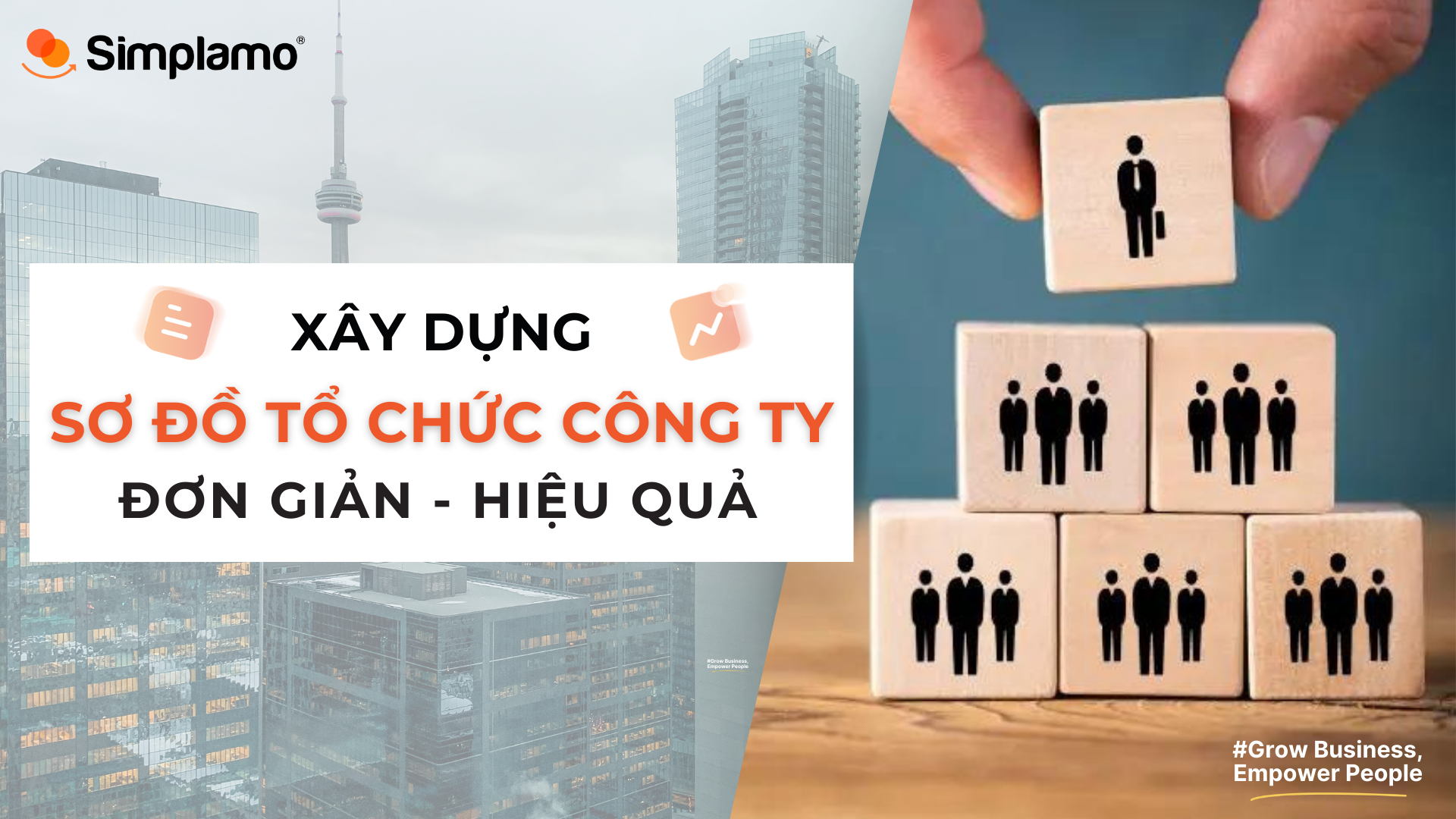 cach xay dung so do to chuc cong ty don gian hieu qua