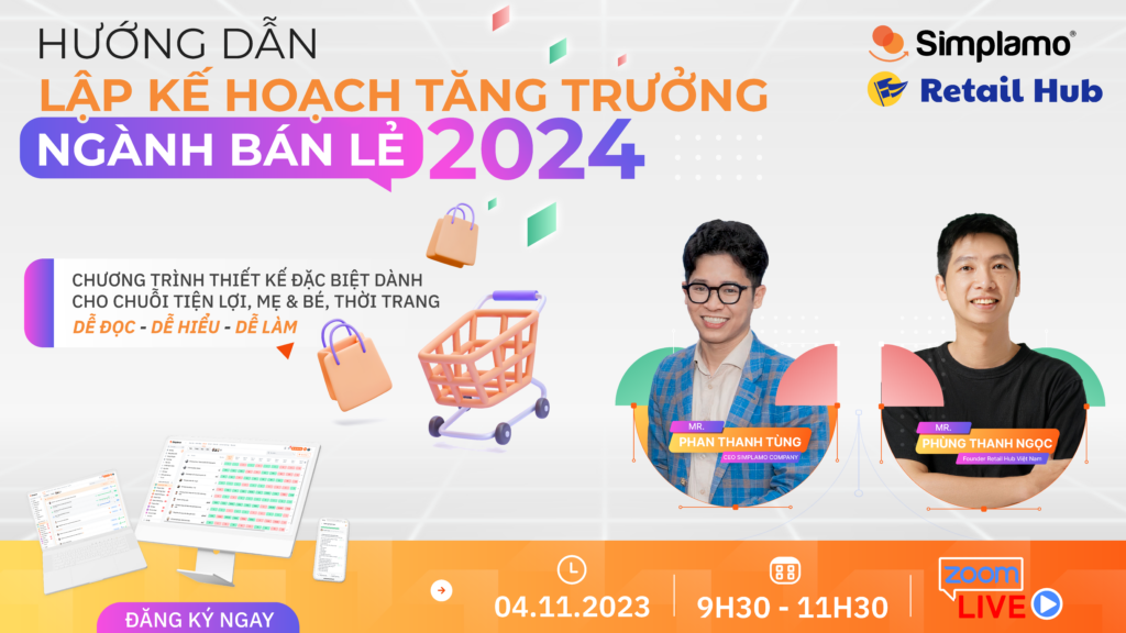 Lập kế hoạch tăng trưởng ngành bán lẻ 2024