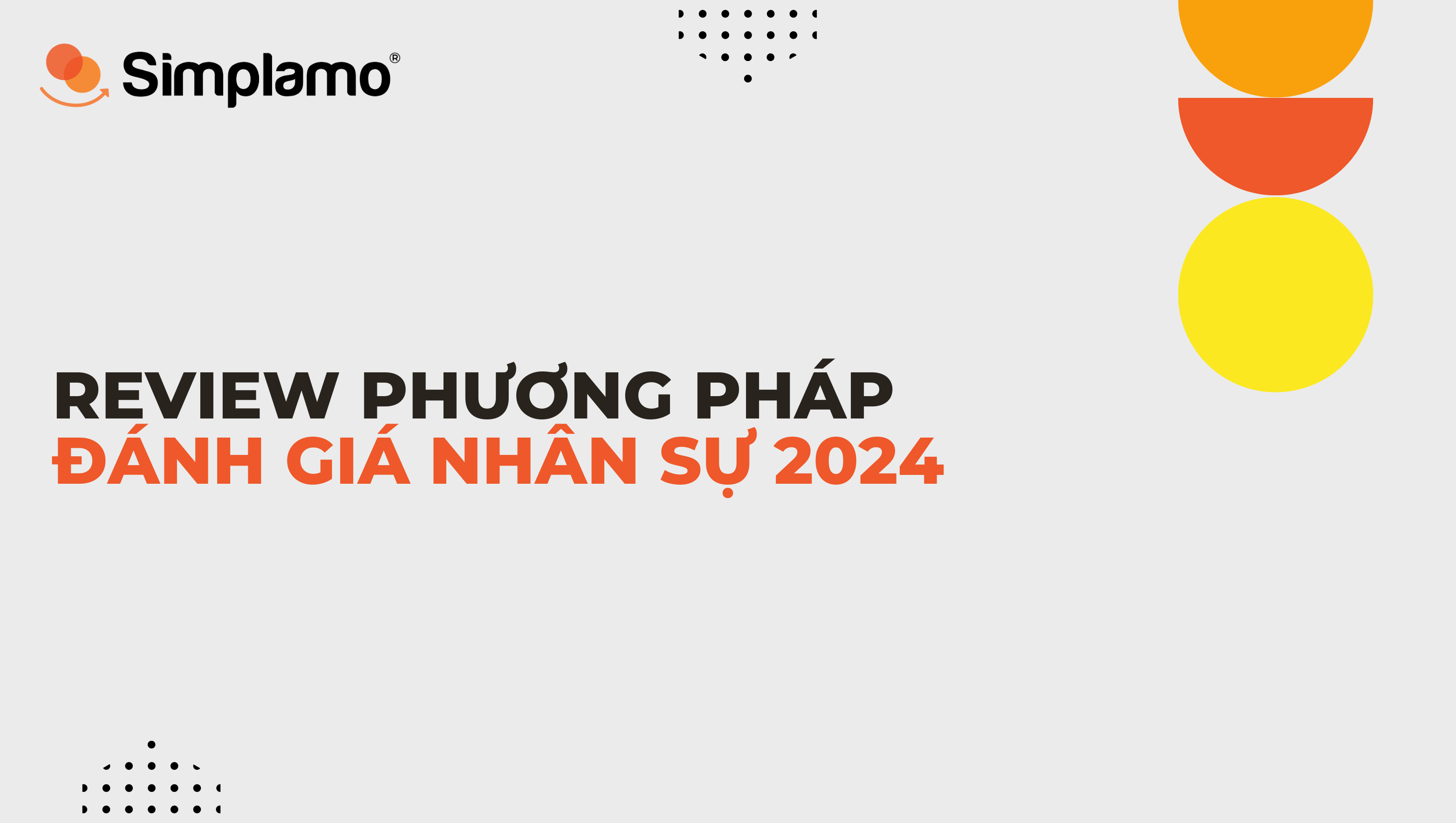 Review phương pháp đánh giá nhân sự 2024
